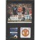 Signed picture of Bobby Charlton the Busby Babe & Manchester United footballer. 